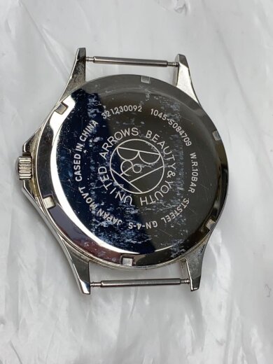 商品画像：クォーツ腕時計/アナログ/レザー/BLK/BRW/1045-S084709 3