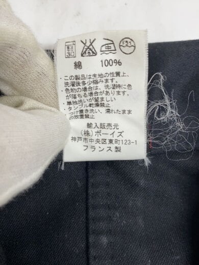 商品画像：カバーオール/38/コットン/BLK/無地 5