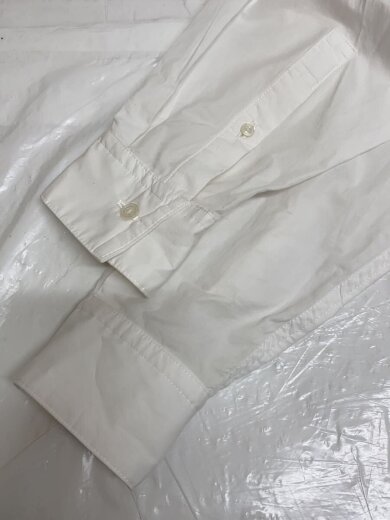 商品画像：長袖シャツ/XS/コットン/WHT/無地/63-01-04-01104 6