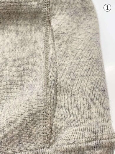 商品画像：REVERSEWEAVE/袖、首元汚れ/背面破れ/パーカー/XL/コットン/GRY/ 6