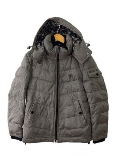 商品画像：ダウンジャケット/L/ポリエステル/GRY/51f18-217-06 1