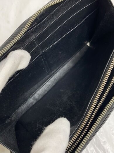 商品画像：長財布/レザー/BLK/無地/メンズ/508141 6