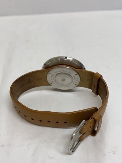 商品画像：arne jacobsen/クォーツ腕時計/アナログ/レザー/WHT/BRW/43442-1011// 4