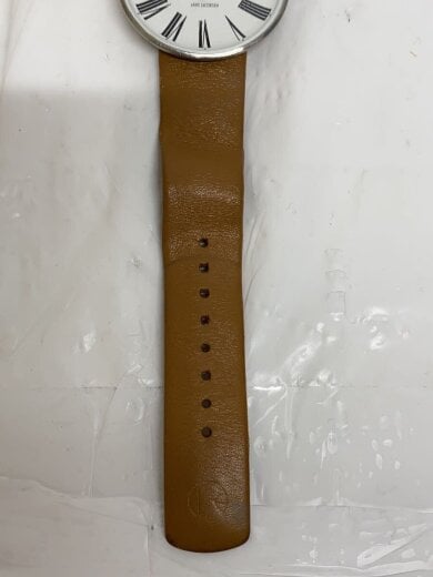 商品画像：arne jacobsen/クォーツ腕時計/アナログ/レザー/WHT/BRW/43442-1011// 5