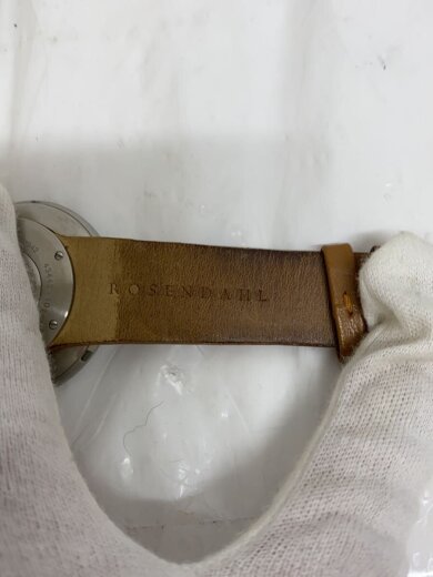 商品画像：arne jacobsen/クォーツ腕時計/アナログ/レザー/WHT/BRW/43442-1011// 8