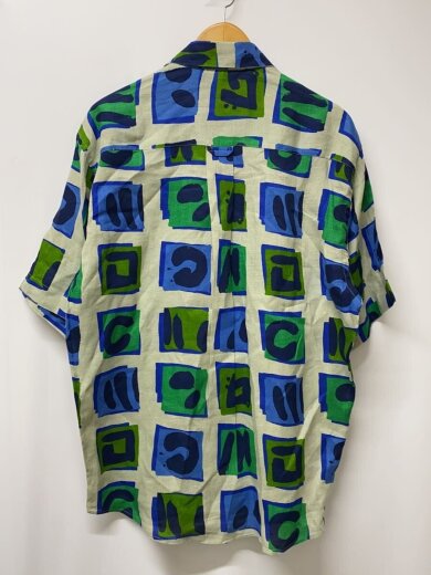 商品画像：半袖シャツ/M/リネン/マルチカラー/総柄 2