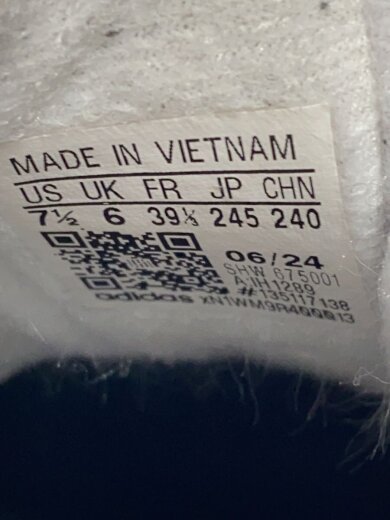 商品画像：gazelle/ローカットスニーカー/24.5cm/WHT/ih1289 5