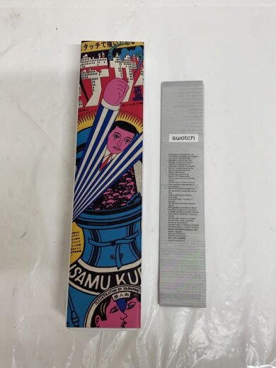 商品画像：クォーツ腕時計/アナログ/ラバー/BLU/マルチカラー// 6