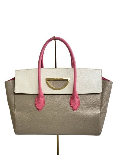 商品画像：ショルダーバッグ/レザー/GRY 1