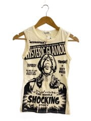 タンクトップ/FREE/コットン/BEG/無地