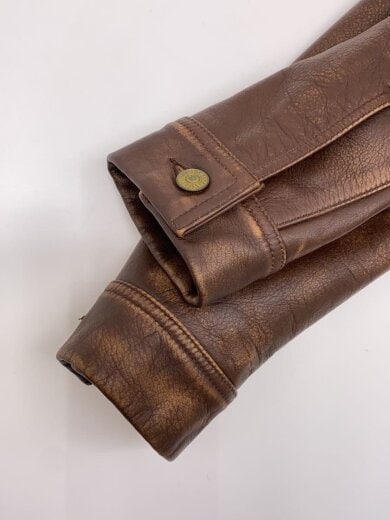 商品画像：レザージャケット・ブルゾン/XS/牛革/BRW/無地/L-RILEY// 6