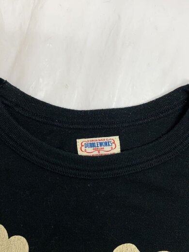 商品画像：DUBBLE WORKS/80s/SHAKE/プリントひび割れ/Tシャツ/S/--/BLK/プリント 6