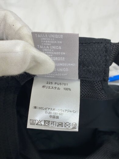 商品画像：タグ付き/キャップ/S/ポリエステル/BLK/無地/メンズ/PU5701 6