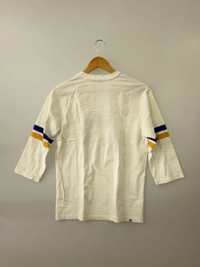 商品画像：7分袖カットソー/S/コットン/WHT/総柄/0263CL02/ヒスガールラグランカットソー// 2