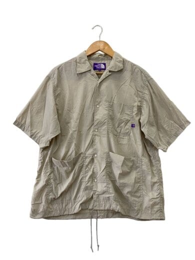 商品画像：NylonTaffeta Field S/S Shirt半袖シャツ/S/ナイロン/GRY/無地/N25SG055// 1