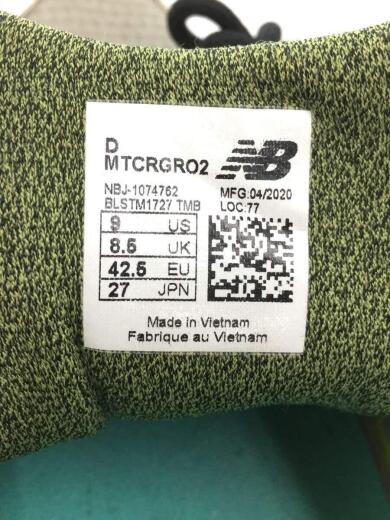 画像：NEW BALANCEMTCRGRO2/ローカットスニーカー/27cm/GRY5