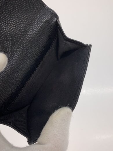 商品画像：クラシックスモールフラップウォレット/3つ折り財布/レザー/BLK/レディース// 5