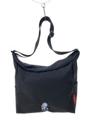 ドラえもん/ショルダーバッグ/ナイロン/BLK