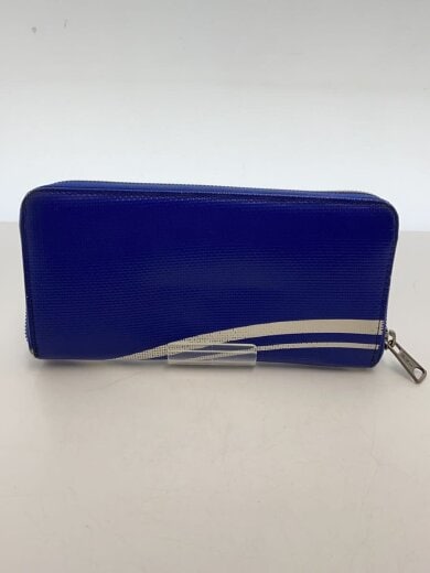 商品画像：角スレ有/長財布/PVC/BLU/メンズ/X08437 2