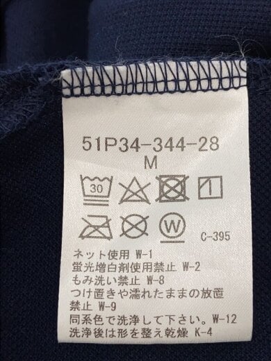 商品画像：ポロシャツ/M/コットン/NVY/51P34-344-28// 4