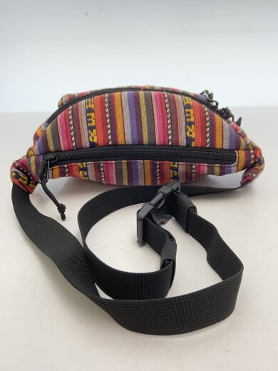 商品画像：20SS/WOVEN STRIPE WAIST BAG/ウエストバッグ/コットン/マルチカラー/総柄 3
