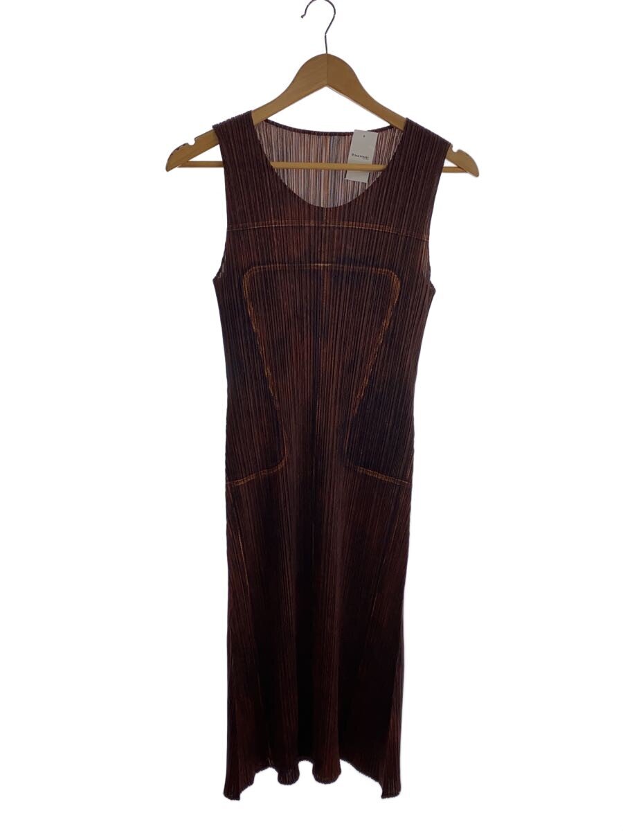 PLEATS PLEASE ISSEY MIYAKE / ノースリーブワンピース/3/ポリエステル/PP14-JH468