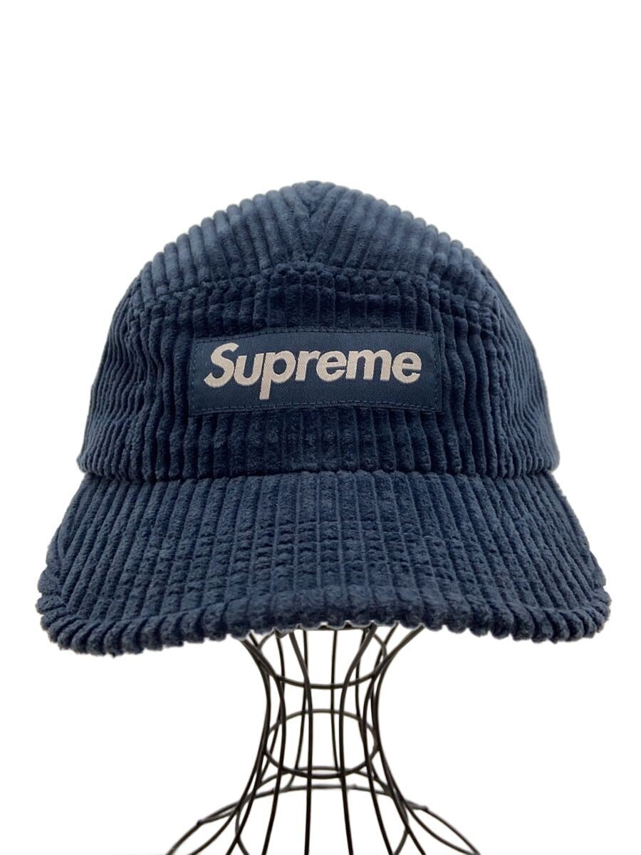 Supreme / 22SS/Rope Corduroy Camp Cap/キャップ/FREE/コーデュロイ/NVY/メンズ