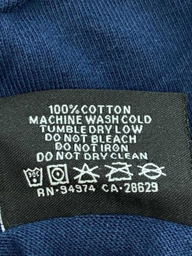 商品画像：Tシャツ/S/コットン/NVY 4