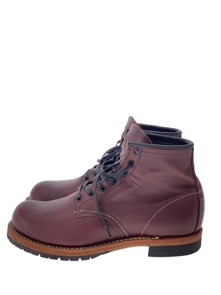 RED WING / ベックマン/レースアップブーツ/US7.5/BRD/レザー/9011