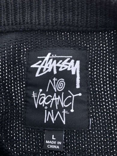 商品画像：ニット・セーター(薄手)/L/コットン/BLK 3