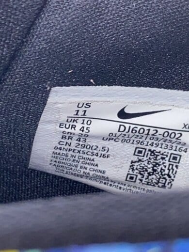 商品画像：右足つま先削れ有/踵毛玉有/ローカットスニーカー/29cm/PUP/DJ6012-002 5