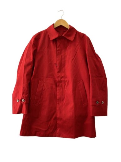 商品画像：ステンカラーコート/38/コットン/RED/H1C25-600-18 1