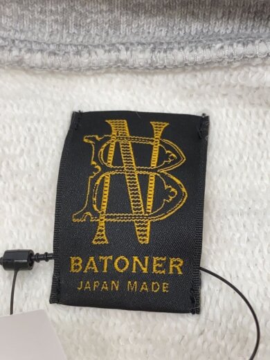 商品画像：ハーフジップスウェット/2/コットン/GRY/BN-21FM-073// 3