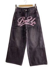 BOSS UP/ARCH BAGGY JEANS/ボトム/L/コットン/PNK