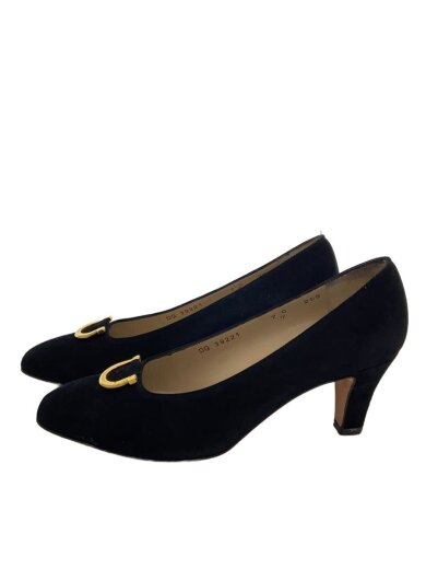 商品画像：パンプス/25cm/BLK/スウェード/DQ39221 1