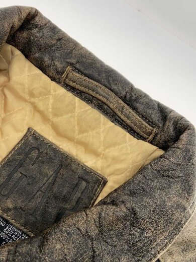 商品画像：90-00s/レザートラッカージャケット/レザージャケット・ブルゾン/M/レザー/BLK 5