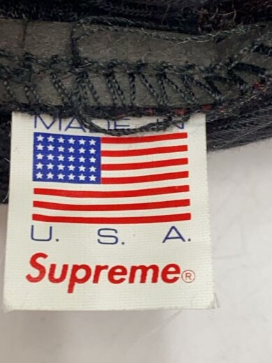 商品画像：12AW/Buffalo Check 5-Panel Cap/バックルダメージ有/キャップ/FREE/ウール 5