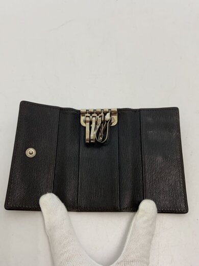 商品画像：キーケース/レザー/BLK/メンズ 4