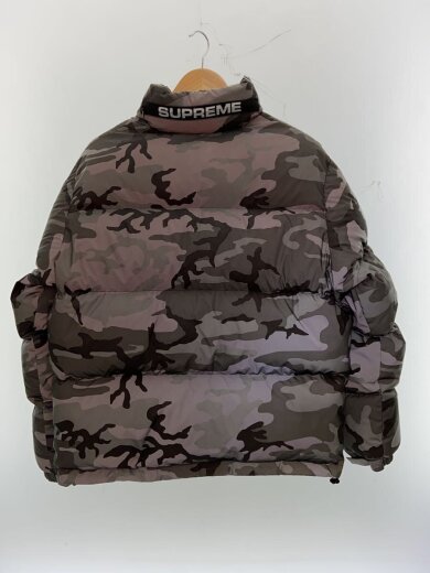 商品画像：全体的にスレ有/18AW/Reflective Camo Down Jacket/M/SLV/カモフラ 2