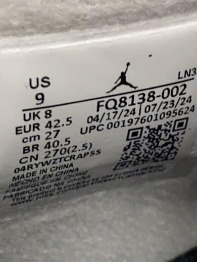 商品画像：AIR JORDAN 4_エア ジョーダン 4/27cm/BLK 5