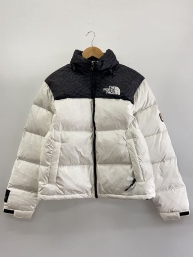 商品画像：RETRO NUPTSE JACKET/ダウンジャケット/S/ナイロン/WHT/NF0A3C8D// 1