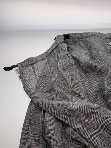 商品画像：ミモレ丈 リネンキルトスカート/スカート/6/リネン/GRY/ONE5073l// 3