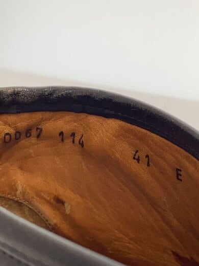 商品画像：ソール減り有/ローファー/41/BLK/レザー/0067 114 5