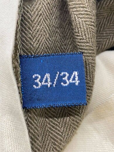 商品画像：90s/2タックスラックス/ヘリンボーン/ボトム/34/コットン/GRN// 5