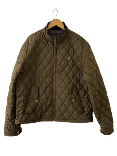 商品画像：キルティングジャケット/XL/ポリエステル/GRN// 1