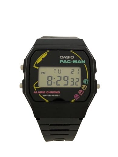 商品画像：PAC-MAN/腕時計/デジタル/ラバー/BLK/593 1
