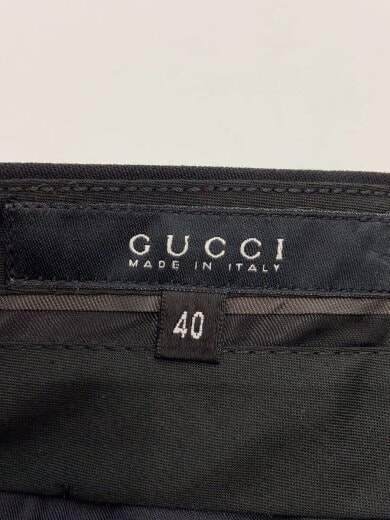 商品画像：サイドラインボトム/40/ウール/BLK/101499.ZA071 4