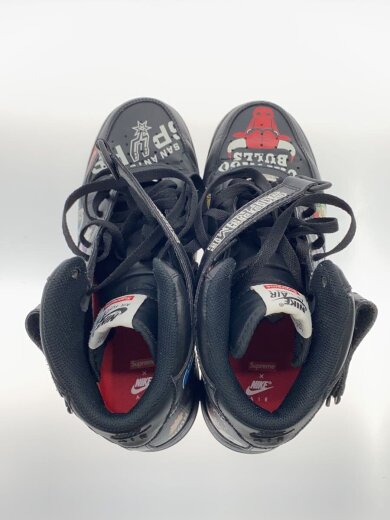 商品画像：AIR FORCE 1 MID 07 / SUPREME/エアフォースミッドシュプリーム/ブラック/27cm/BL 3