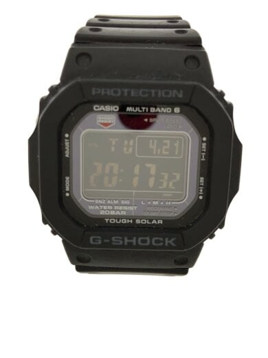 商品画像：ソーラー腕時計_G-SHOCK/デジタル/ラバー/BLK/BLK 1