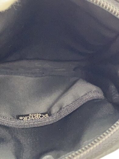 商品画像：テープ剥がれ有/ショルダーバッグ/ポリエステル/BLK 6